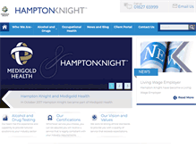 Tablet Screenshot of hamptonknight.co.uk
